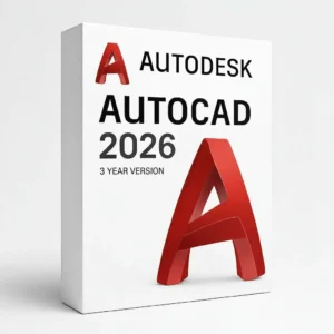 Autodesk AutoCAD 2026 I 3 year I Win& MacOS